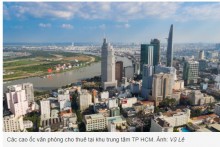 Giá văn phòng cho thuê tăng mạnh