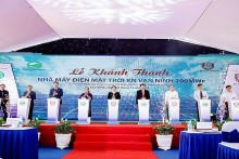 $87 million solar power plant inaugurated in Khanh Hoa