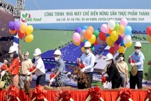 Khởi công nhà máy chế biến nông sản thực phẩm 500 tỷ đồng