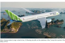 Bamboo Airways to sign deal for 10 Boeing planes during Trump-Kim summit