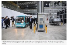North Korean delegation visits VinFast factory in Hai Phong