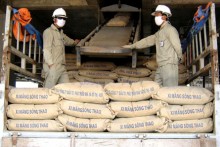 Tiêu thụ xi măng tăng cả ở nội địa và xuất khẩu