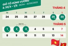 Người lao động đi làm dịp giỗ Tổ Hùng Vương, lễ 30/4 - 1/5 được tính lương thế nào?