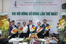 Đại hội cổ đông lần thứ nhất Công ty CC1 Mê Kông