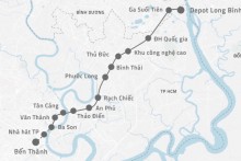 Xây 9 cầu bộ hành kết nối ga Metro Bến Thành - Suối Tiên