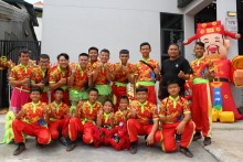 Lion dance troupe provides refuge for young Saigonese vagrants