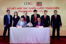 LDG Group bắt tay với quỹ S.A.M và công bố 5 dự án trọng điểm