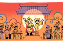 Google honors Vietnamese opera, cai luong, on homepage