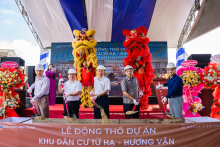 Đất Xanh Miền Trung khởi công dự án khu đô thị Regal Capital Huế