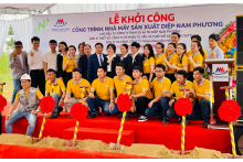 Đồng Nai: Công ty TNHH Diệp Nam Phương khởi công xây dựng nhà máy ở khu công nghiệp Bình Sơn