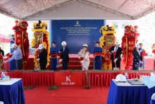 Lễ khởi công xây dựng 184 căn shophouse đầu tiên tại Khu đô thị King Bay