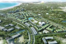 Tập đoàn FLC xin nghiên cứu đầu tư Khu phức hợp đô thị biển quốc tế tại Bình Định