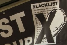 Union sues blacklist ringleaders