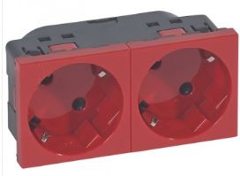 SKT 2X2P+E SCH 45  (RED)      