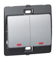 SILVERM 2G 1W 10A SWITCH C/W P