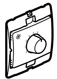 SILVERM FAN 5 SPEEDS CONTROL