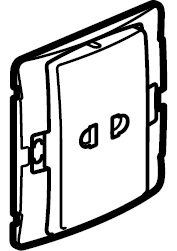 SILVERM 2P EURO-US SKT 10A/16A