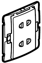 SILVERM DOUBLE EURO-US SOCKET 