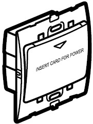 DARKM KEY CARD SWITCH 220V