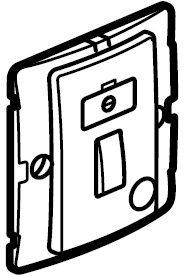 DARKM 13A FCU + SW + LED