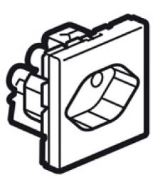 2P+T 10A SWITZ SHUT TYP13 WH  