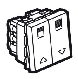 DBL SW ELE SHUTTER SQ AR ICONS