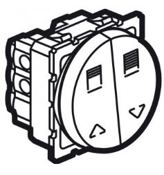 DBL SW ELE SHUTTER RO AR