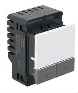 SWITCH 2X1000W - WH - SQUARE  