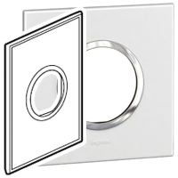 PLATE+FR 2M 2"X4"  US US RD WH