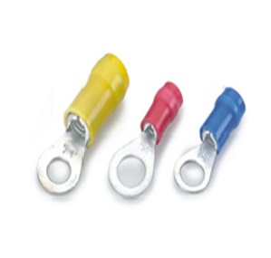 Ring Type Insulated Cable Lug 2-12, Blue