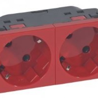SKT 2X2P+E SCH 45  (RED)