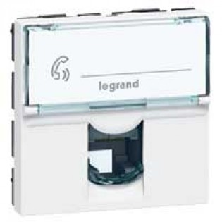 RJ11 TELEPHONE SKT (2 MODULES)