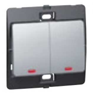 SILVERM 2G 1W 10A SWITCH C/W P