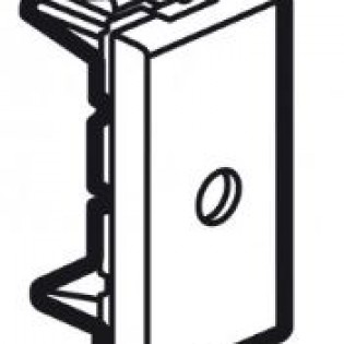 CORD OUTLET WITH 8MM DIA AR