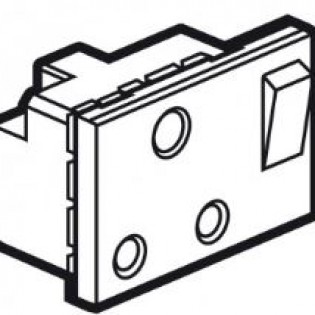 2P+T 15A-16A BS SWITCH SQ ALU