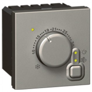 ELECTRONIC ROOM THERM  SQ ALU