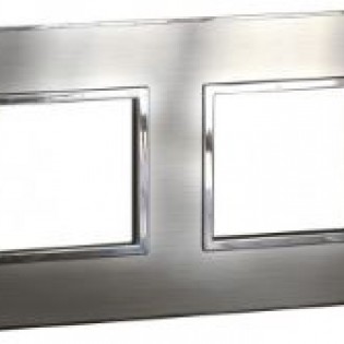 PLATE 2X2M F/B SCH SQ STEEL