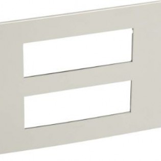 PLATE 2X6M SQ PEARL ALU SCH AR