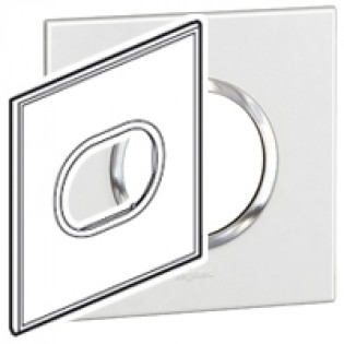 PLATE US 3M ROUND 4X4 LIGHTOAK