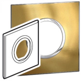 PLATE 2 RD MOD 1G GOLD BRASS