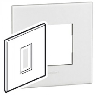 PLATE 1 SQ MOD SCH STAINESS ST