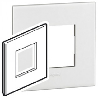 PLATE 2 SQ MOD F-G STAINESS ST