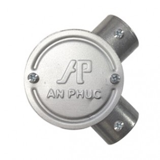 EMT Junction Box angle 2 way 1/2