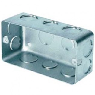 Hộp chữ nhật đúc âm tường 132x72