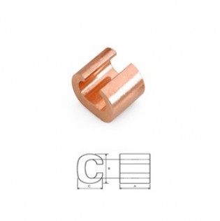 Copper C Type Connectors 6-6