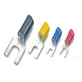 Fock Type Insulated Cable Lug 5-8, Yellow