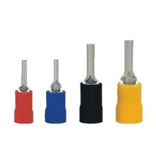 Pin Type Insulated Terminal 1.25-10, Red