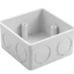 Đế âm vuông PVC size 78x78x38mm